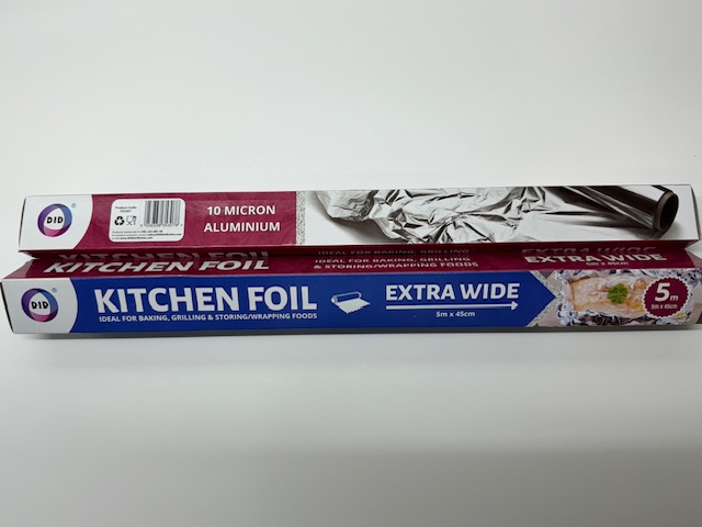 45CM ALUMINIUM KITCHEN FOIL 5MT - 9 (1) 45CM ALUMINIUM KITCHEN FOIL 5MT - 9 (1)